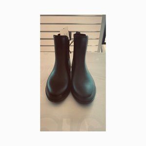 Black Women shoes, Half Boot,  Waterproof boots, Black boots, A new Day